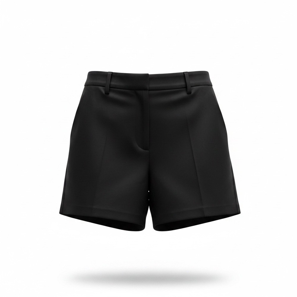 Ann Taylor City Short Black Mid Rise Stretch Shorts Women's Size 0